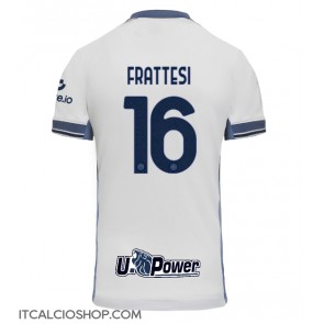 Inter Milan Davide Frattesi #16 Seconda Maglia 2024-25 Manica Corta